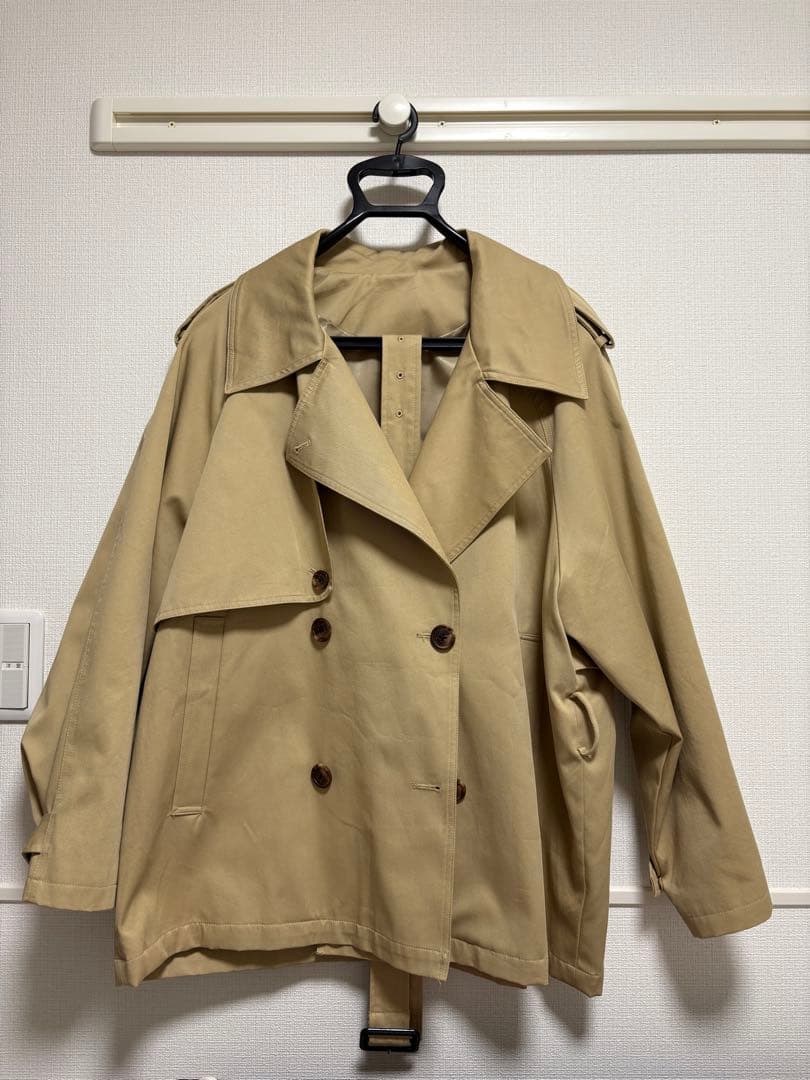 【最終値下げ★】CLANE SHORT TRENCH COAT 1クラネ — image 2