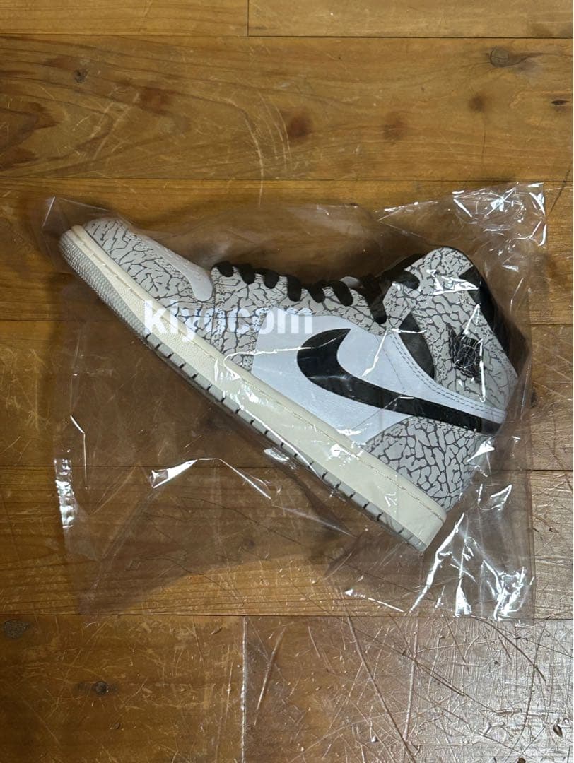 最安値⭐️20枚セット⭐️スニーカー保護フィルム観賞用ラップJORDAN1セメント — image 2