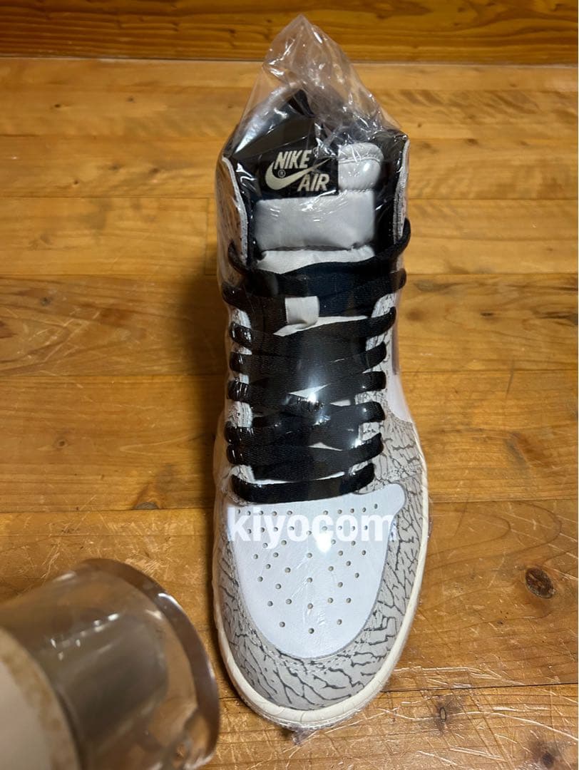 最安値⭐️20枚セット⭐️スニーカー保護フィルム観賞用ラップJORDAN1セメント — image 3