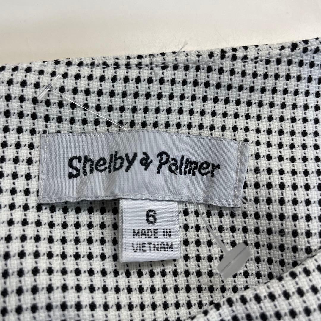 未使用　 Shelby&Palmer ノースリーブワンピース黒白　6サイズM — image 4