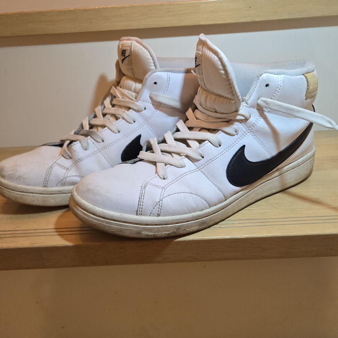 NIKE ハイカットスニーカー ホワイト ブラック — image 2