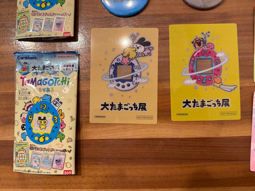 大たまごっち展 限定グッズセットシールダス缶バッジ入場特典多数 — image 3