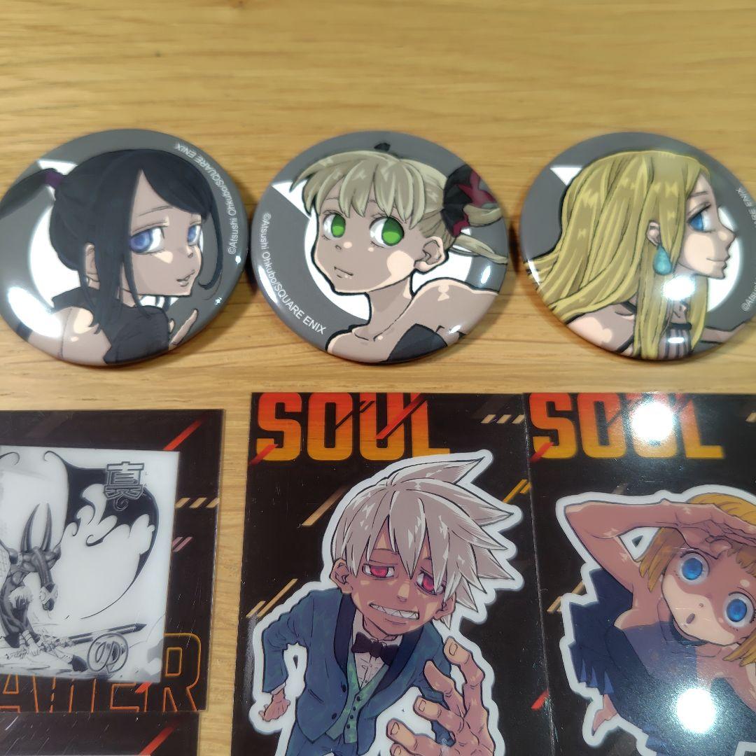 SOUL EATER 缶バッジ ステッカーセット — image 2