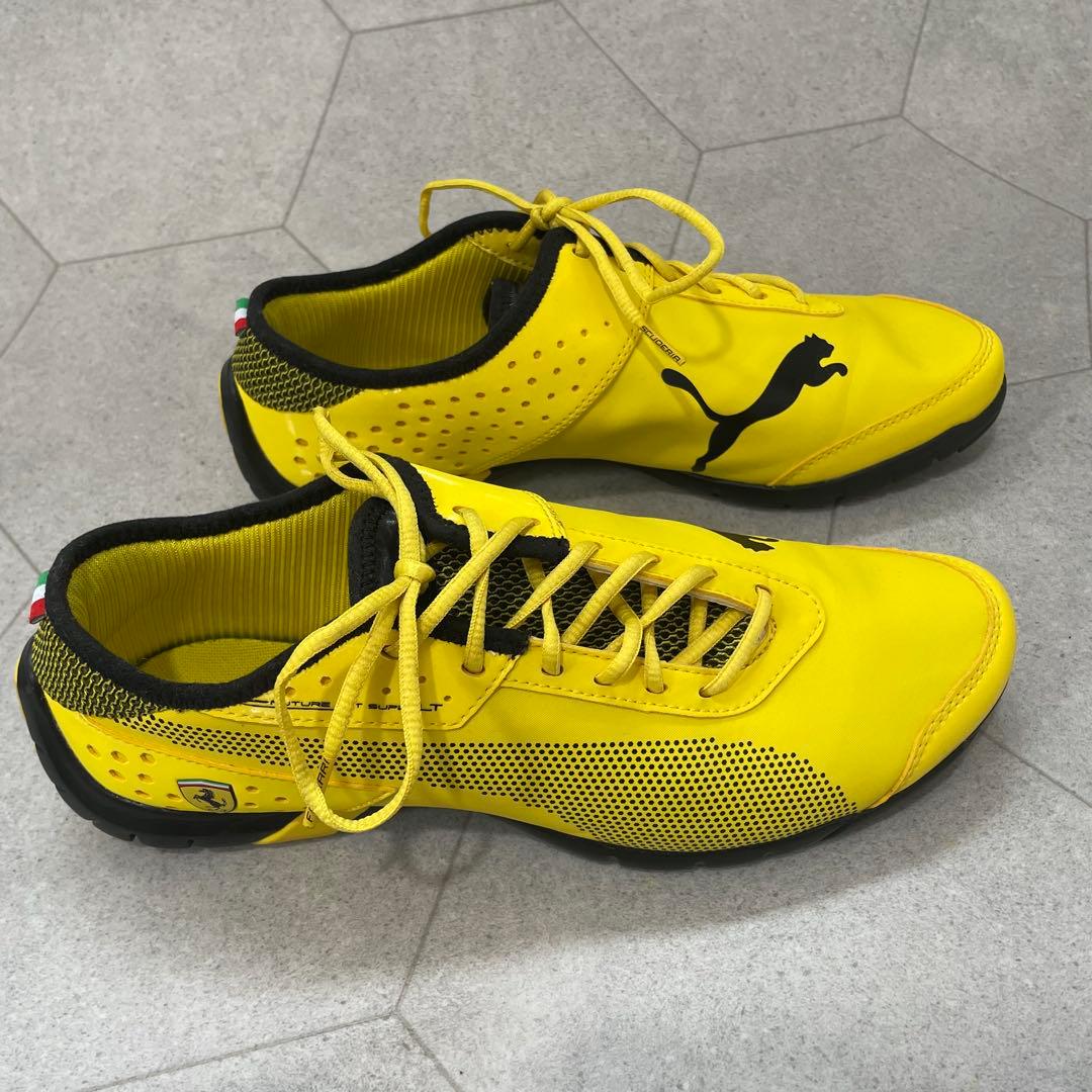 【美品】PUMA×Ferrari フューチャーキャット イエロー　25.5cm — image 4