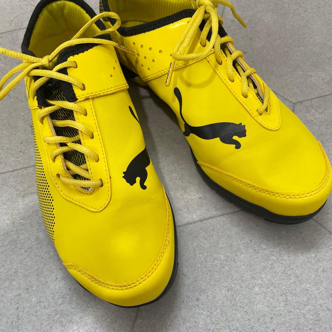 【美品】PUMA×Ferrari フューチャーキャット イエロー　25.5cm — image 5