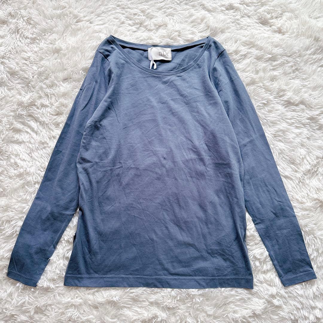 ● 新品 タグ付き● n'Or カットソー 長袖 やわらか コットン — image 4