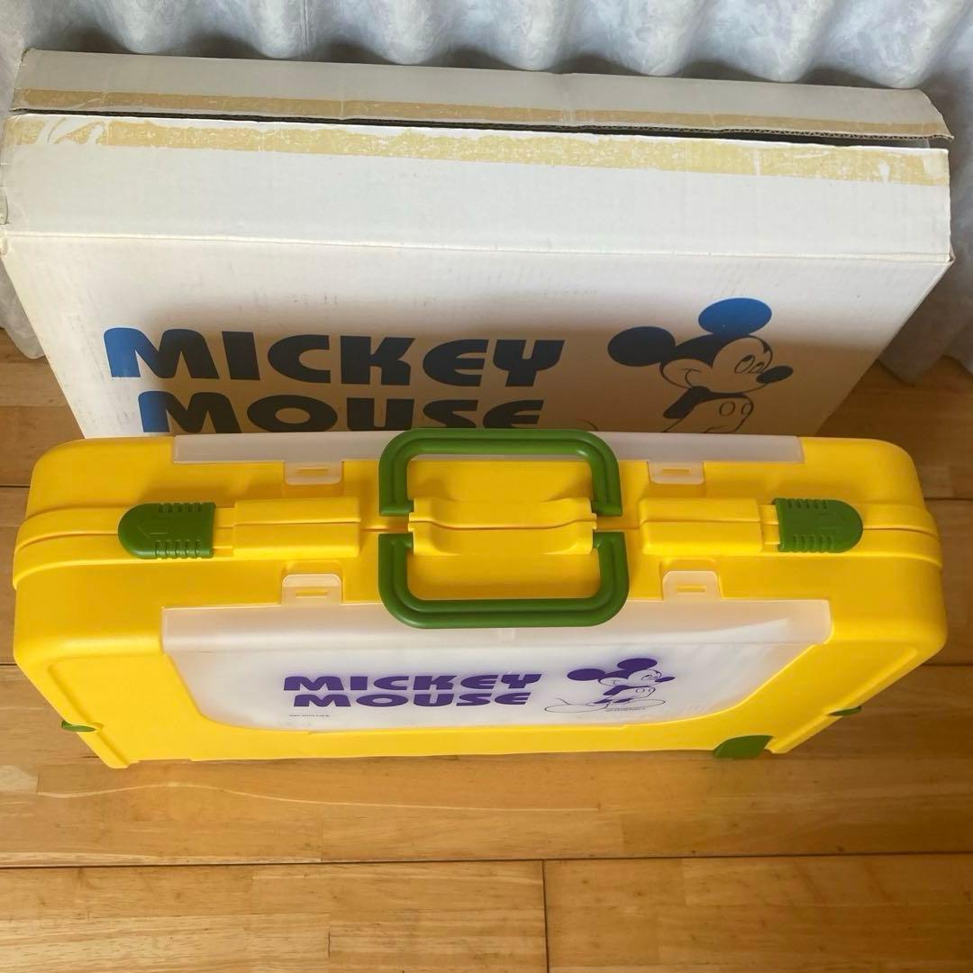 ミッキーマウス　ピクニック テーブル　食器セット　未使用品　【 美品 】 — image 4