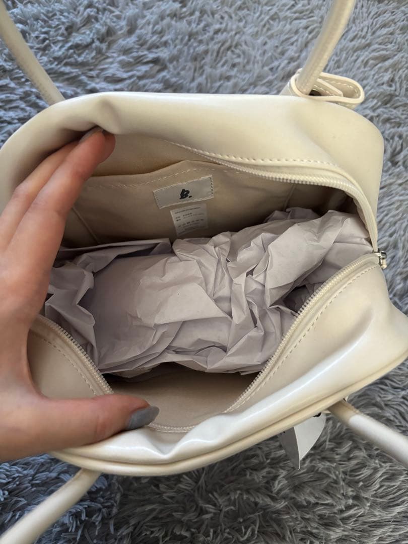 Kastane B スクエアベーシックBAG アイボリー — image 3