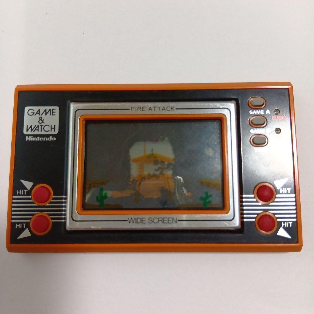 任天堂　ゲームウォッチ ファイアアタック 動作確認済み 黒シミあり — image 2
