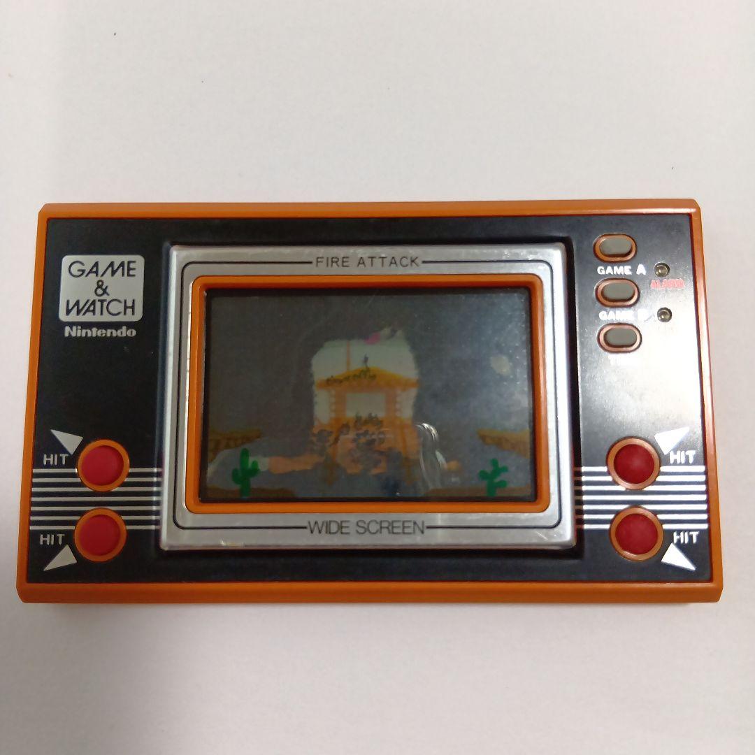 任天堂　ゲームウォッチ ファイアアタック 動作確認済み 黒シミあり — image 3