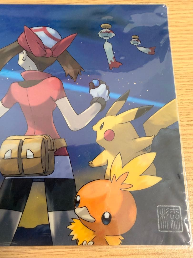 【クリアファイル/未開封】ポケモン 杉森建 コレクタブルアートPG — image 4