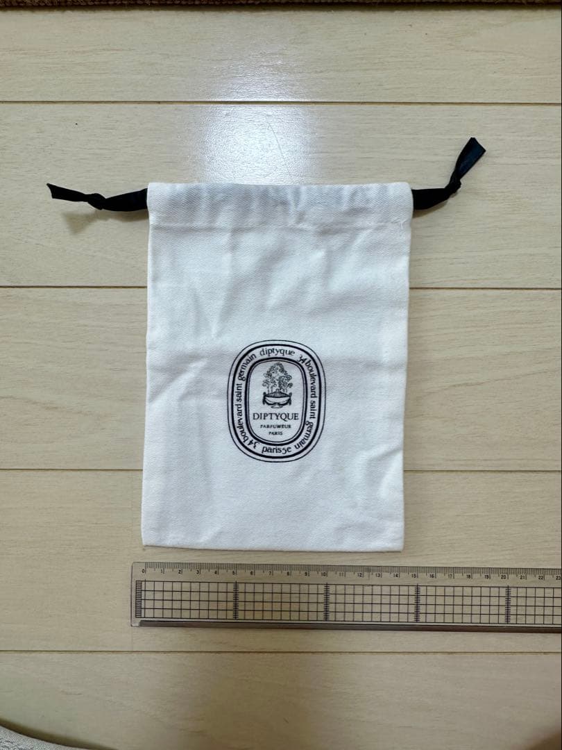 diptyque ロゴ入り 巾着袋 — image 2