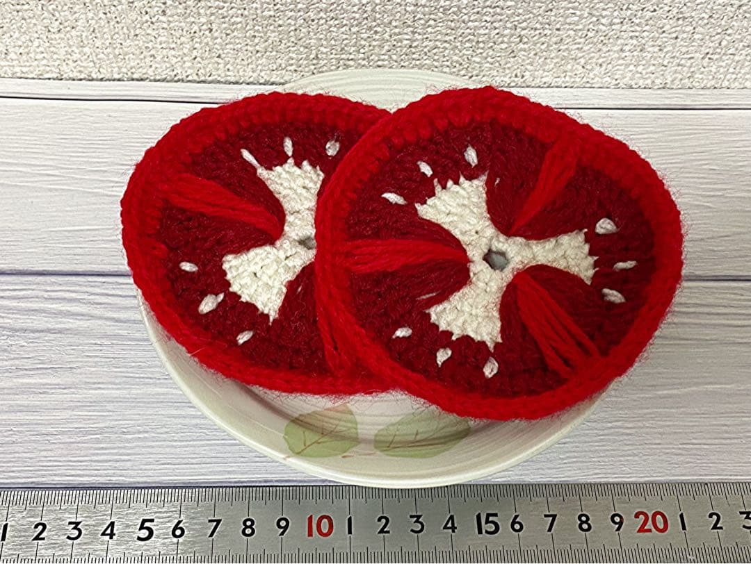 【ハンドメイド】毛糸のサンドイッチセット おままごと用 食品モチーフ 編みぐるみ — image 4