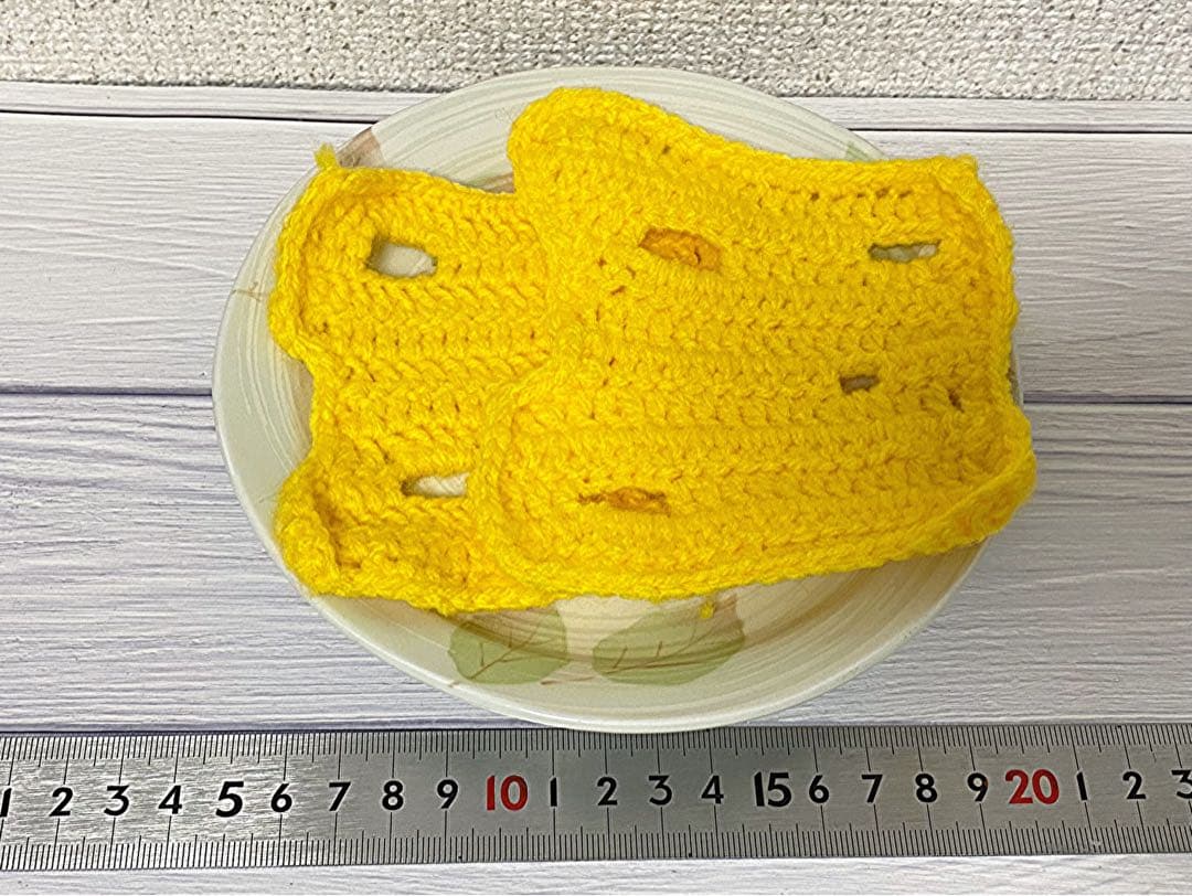【ハンドメイド】毛糸のサンドイッチセット おままごと用 食品モチーフ 編みぐるみ — image 5