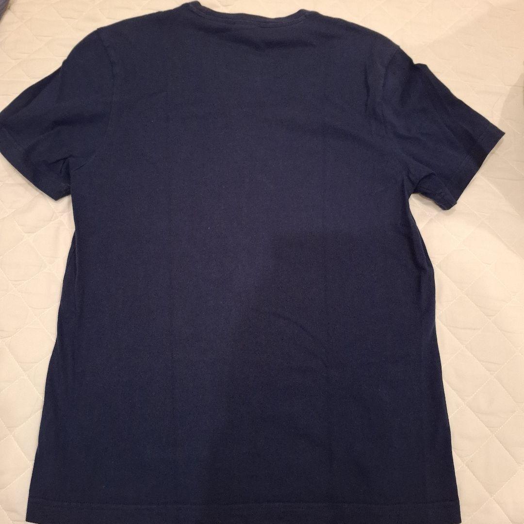 Reebok リーボック ロゴ Tシャツ ネイビー Lサイズ — image 3