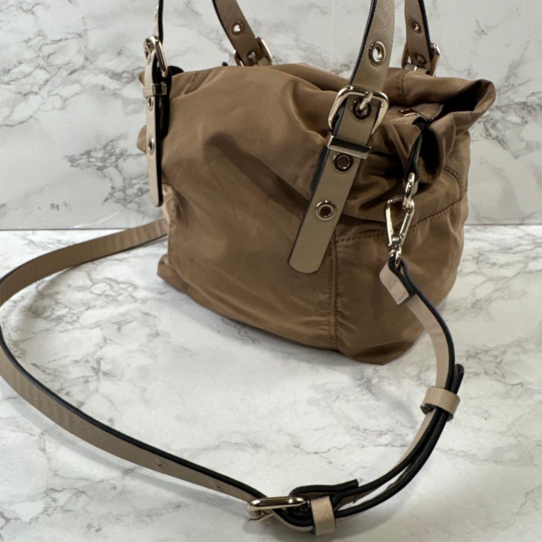 ほぼ未使用品 ZARA BASIC ザラベーシック 2wayミニハンドバッグ — image 5