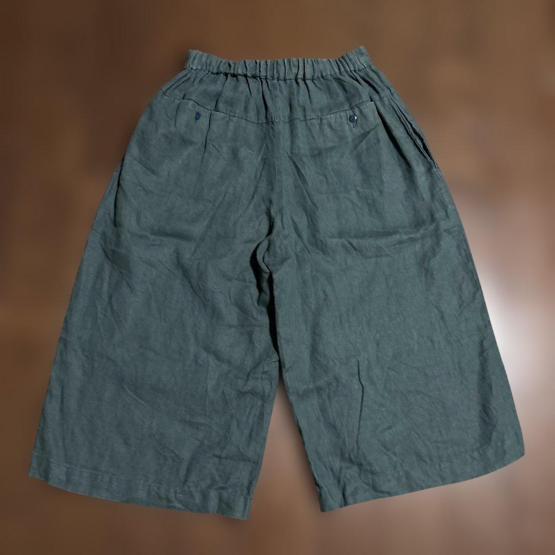 限定セール中❣️コーエン　ガウチョパンツ リネン100% — image 4
