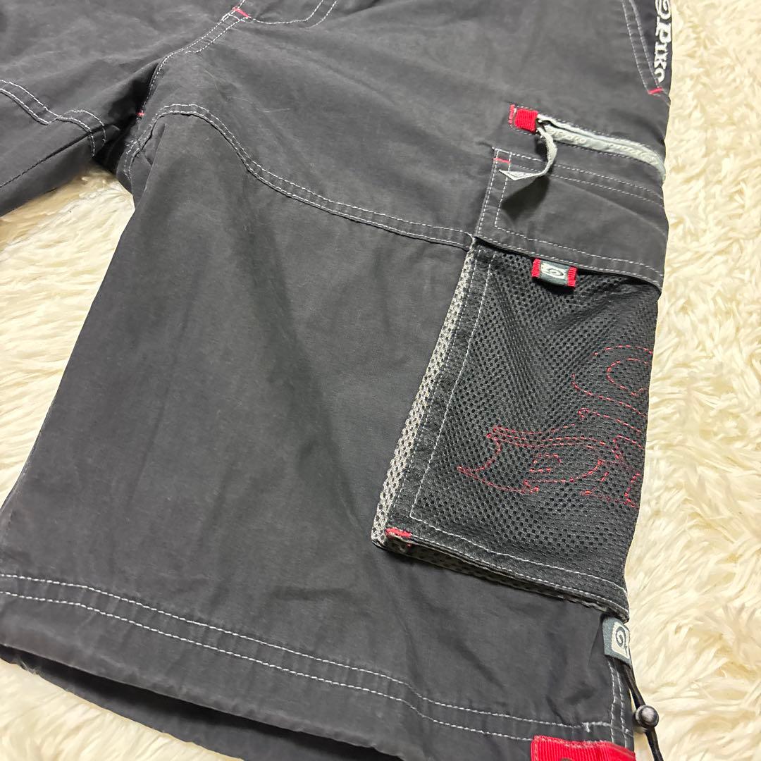 Piko ハーフパンツ カーゴショーツ ブラック — image 3