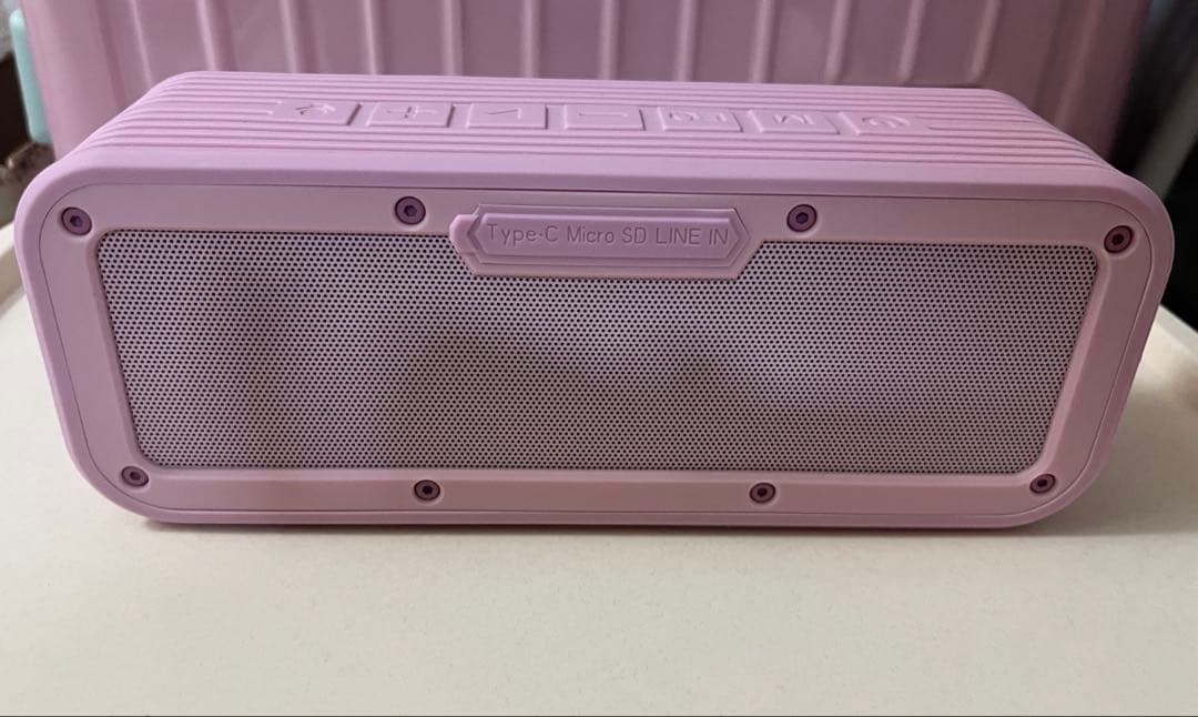 防水)BOGASING Bluetooth ワイヤレススピーカー (ピンク) — image 2