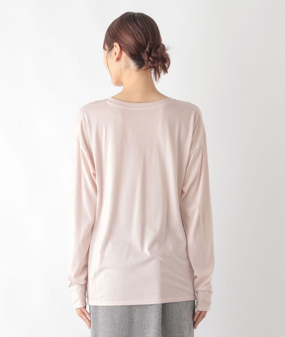 グローバルワーク ヘビロッTee セミシアーT長袖 カットソー Tシャツ — image 2