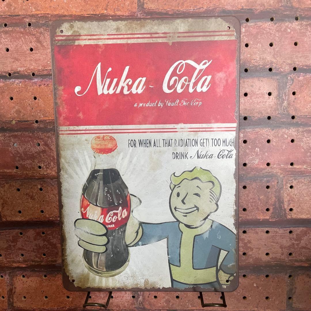フォールアウト コカコーラ《247》ブリキ 看板 レトロ風 — image 2