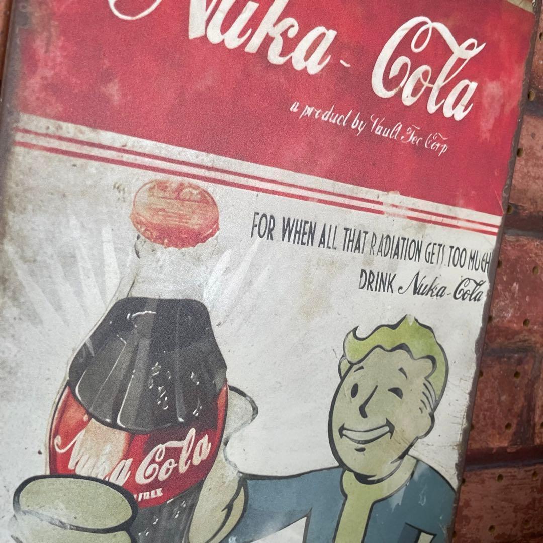 フォールアウト コカコーラ《247》ブリキ 看板 レトロ風 — image 3