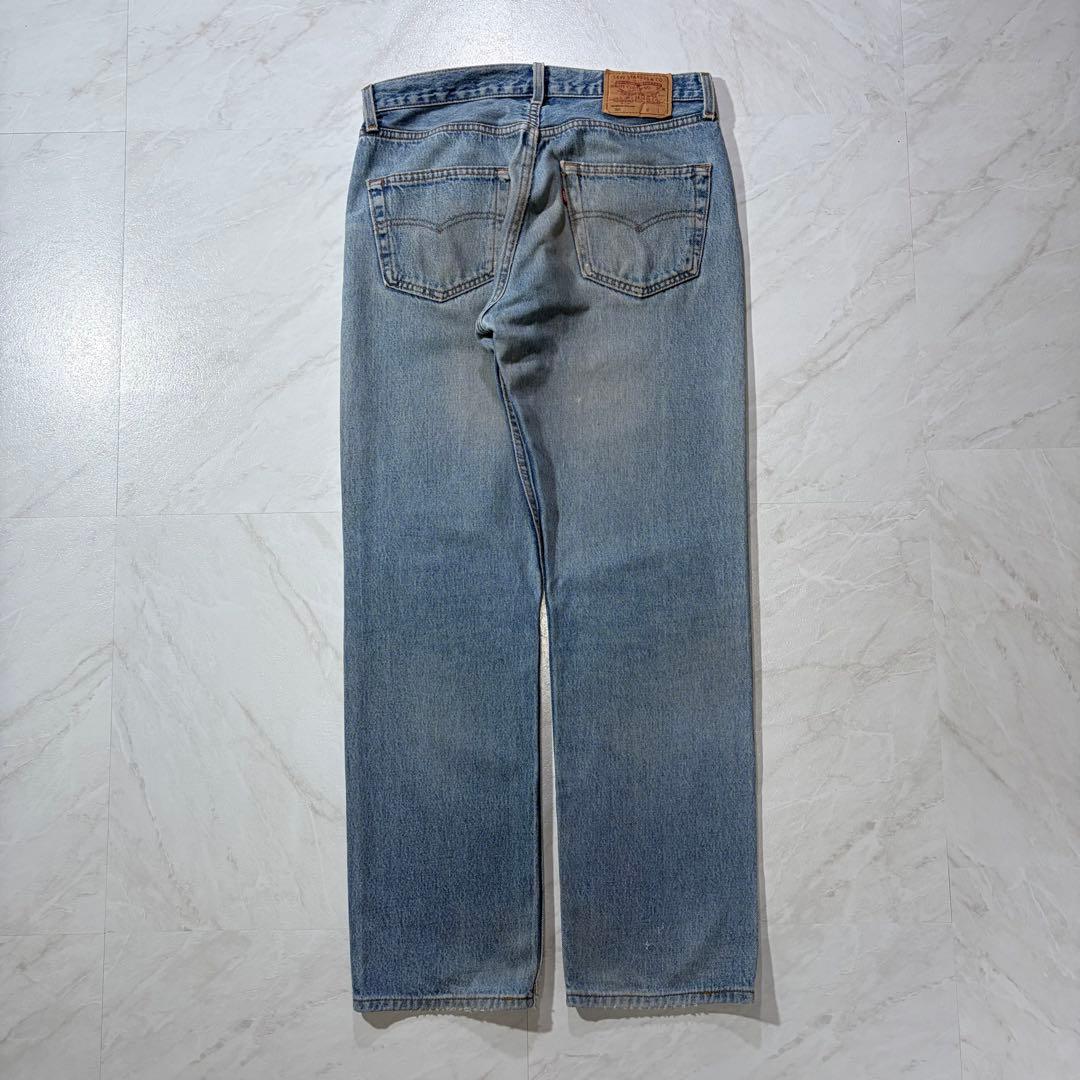 Levi's 501リーバイス 90s ヴィンテージデニム USA製 ダメージ — image 3