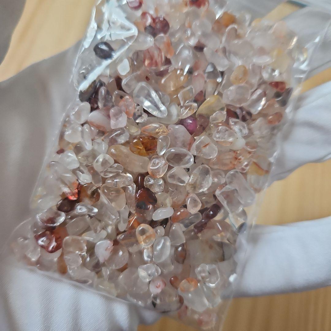 ファイアークォーツ さざれ石 約80g 天然石 鉱物 パワーストーン — image 2