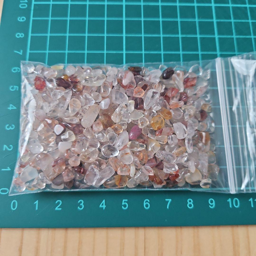 ファイアークォーツ さざれ石 約80g 天然石 鉱物 パワーストーン — image 3