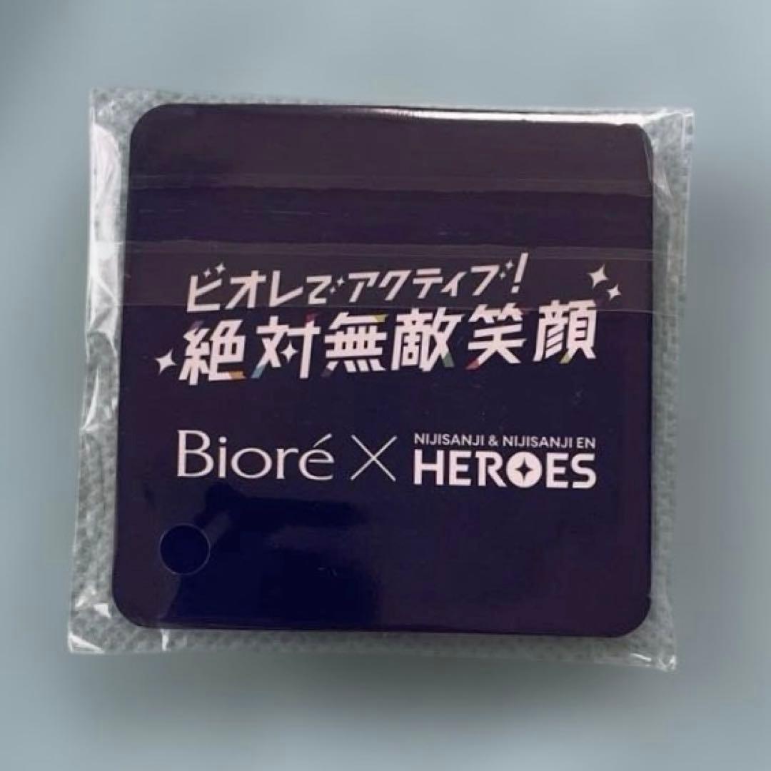 にじさんじ ユウ Q ウィルソン Yu Q. Wilson 缶バッジ Biore — image 3