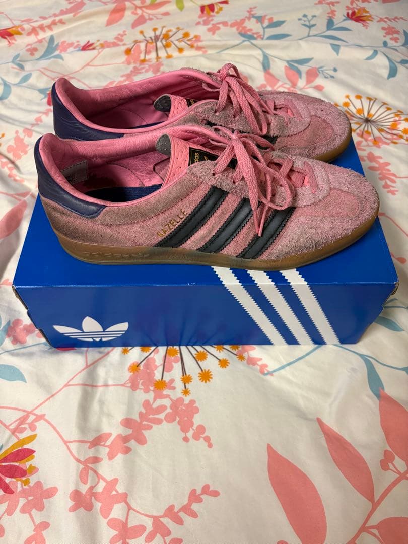 adidas GAZELLE INDOOR W ピンク 26.0cm — image 5