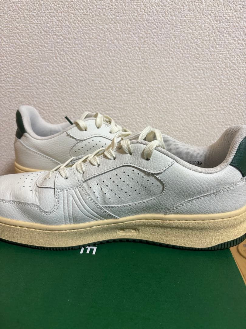 LACOSTE ホワイト グリーン スニーカー — image 5
