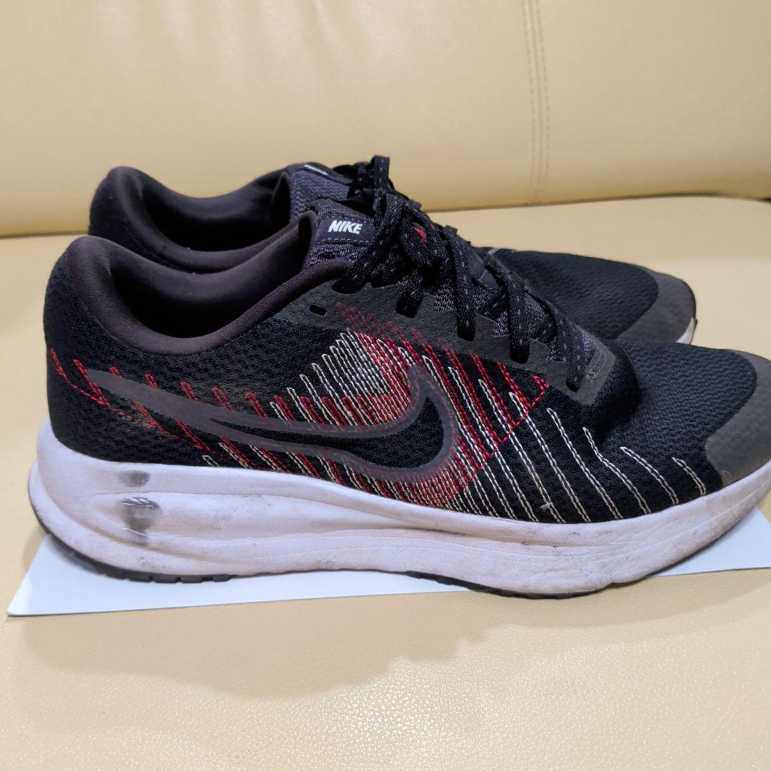 NIKE　ナイキ　スニーカー　シューズ　ブラック　27.5cm　運動靴　黒　赤 — image 5