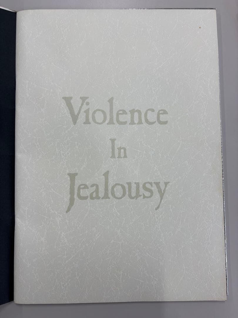 X JAPAN Violence In Jealousy パンフレット — image 3