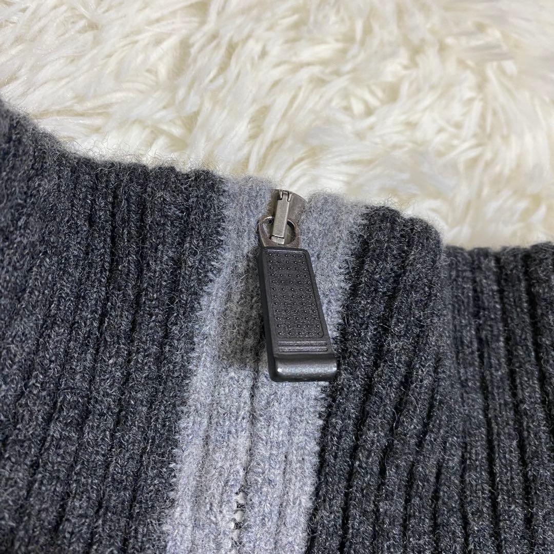スコットランド製　Lochaven ハーフジップ　ウール　セーター　M メンズ — image 5