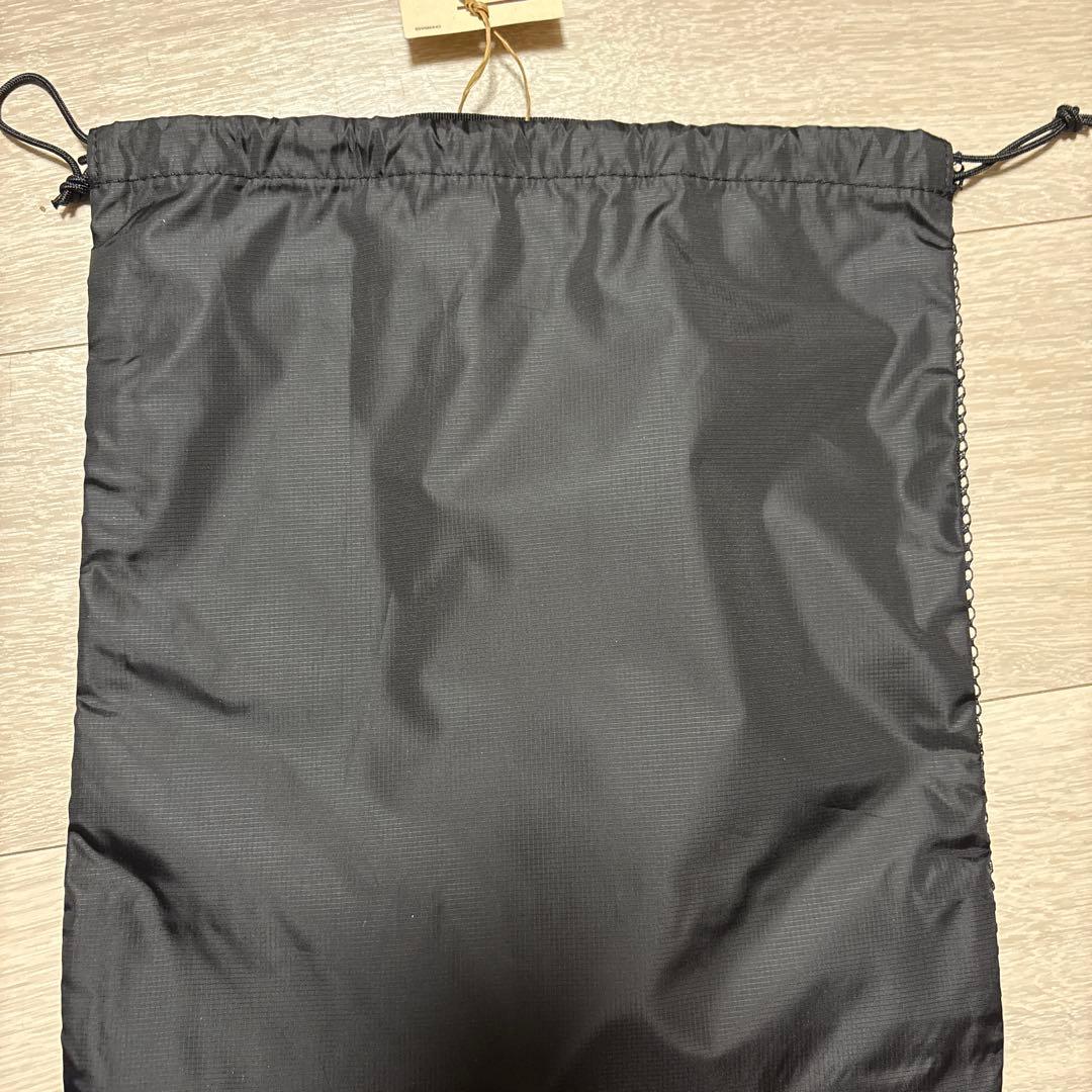 無印良品 ポリエステルメッシュ巾着 ダブルタイプ 黒 M — image 4