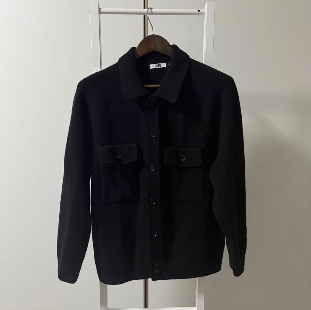 UNIQLO ラムニットジャケット BLACK XLサイズ — image 2