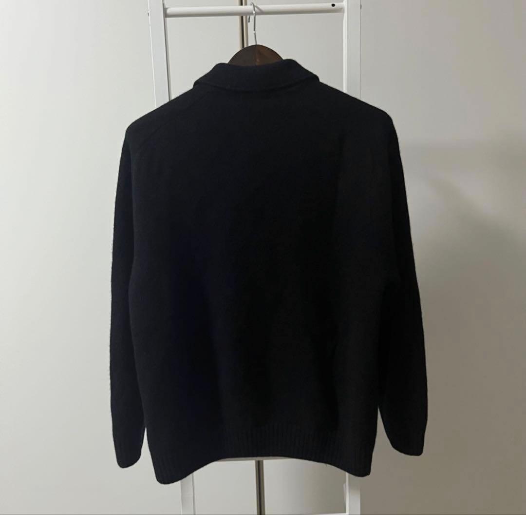 UNIQLO ラムニットジャケット BLACK XLサイズ — image 3