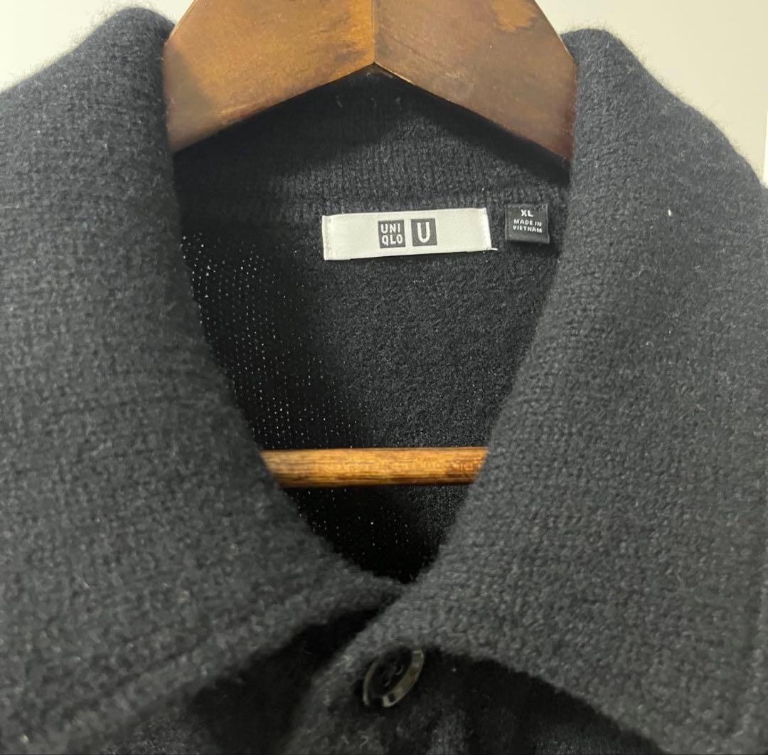 UNIQLO ラムニットジャケット BLACK XLサイズ — image 4