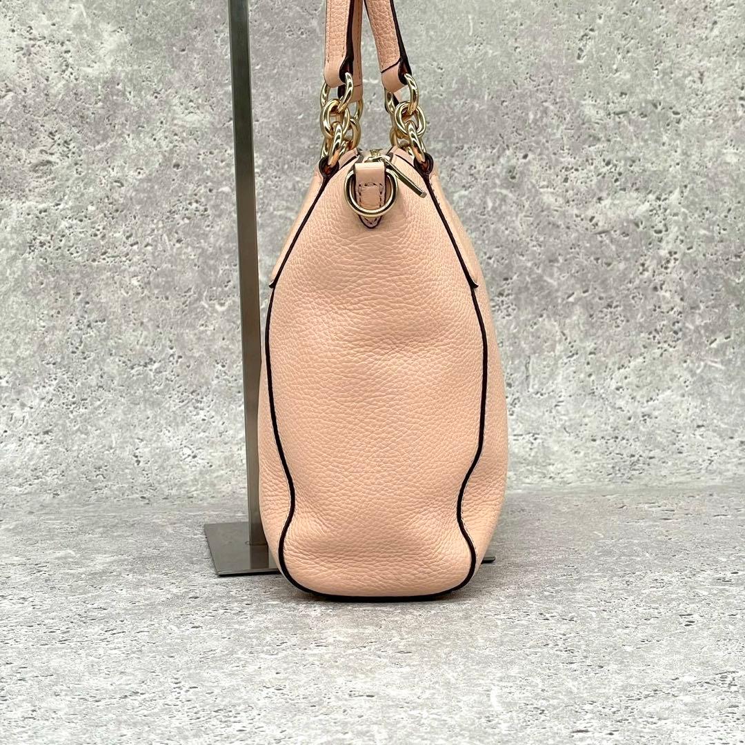 Coach Kelsey blush pink pebble hand bag — image 3