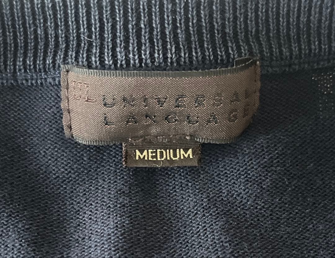 UNIVERSAL LANGUAGE ユニバーサルランゲージ ニット M — image 5