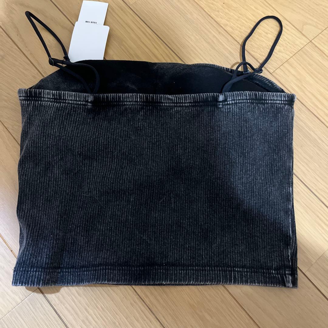 WEGO ヴィンテージウォッシュカップ付インショートキャミ — image 4
