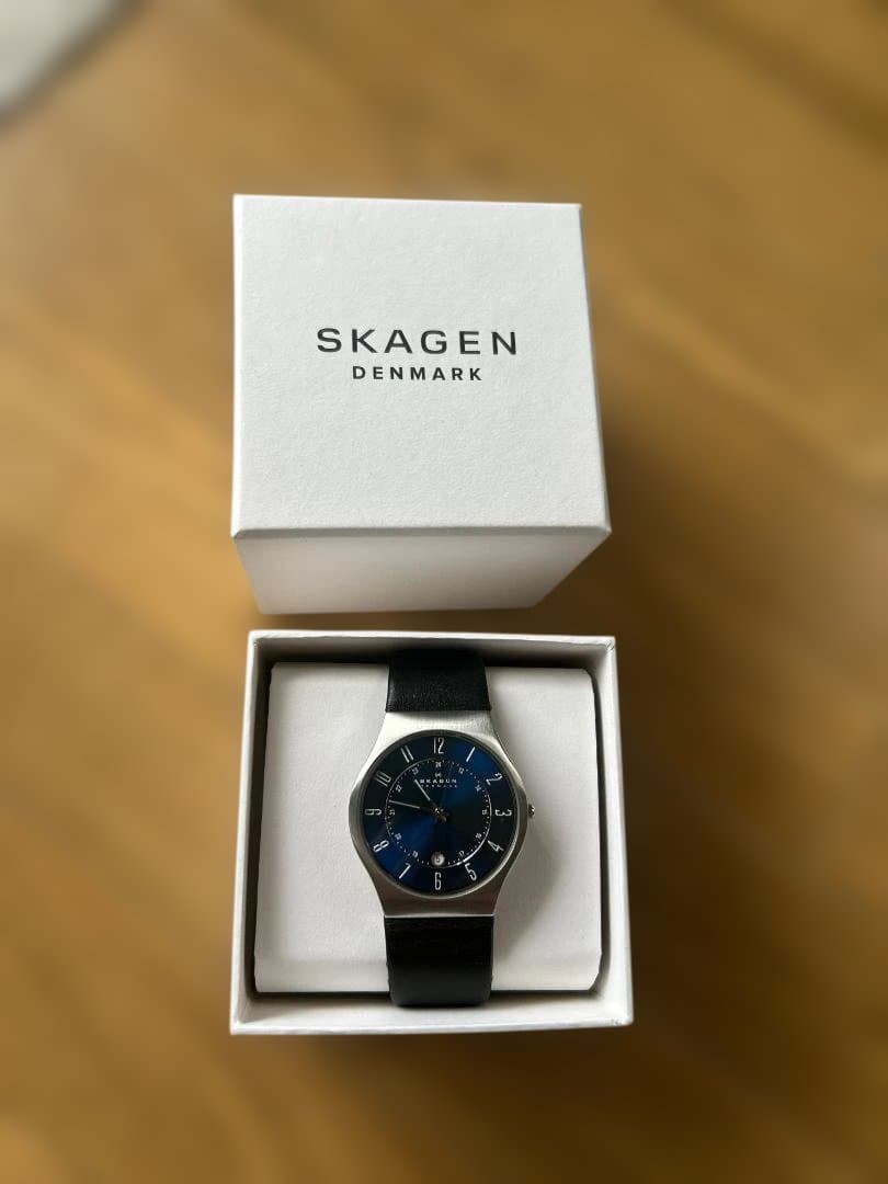 SKAGEN DENMARK 腕時計 本体 ブルー文字盤 233XXLSLN — image 2