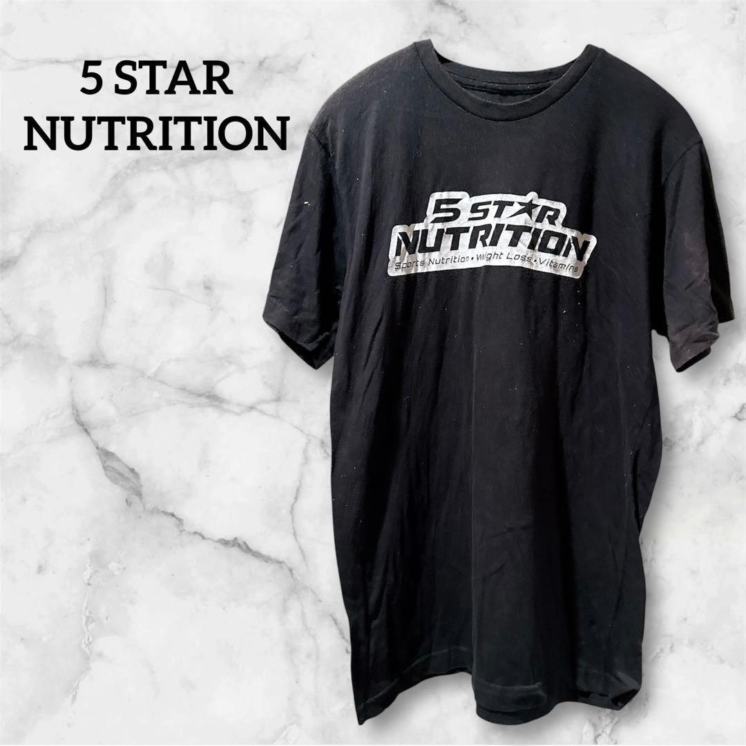 ✨ ファイブスターニュートリション Tシャツ クルーネック 半袖 L 黒 — image 2