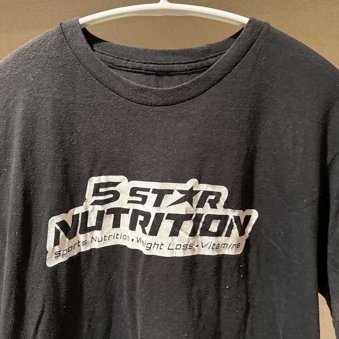 ✨ ファイブスターニュートリション Tシャツ クルーネック 半袖 L 黒 — image 3