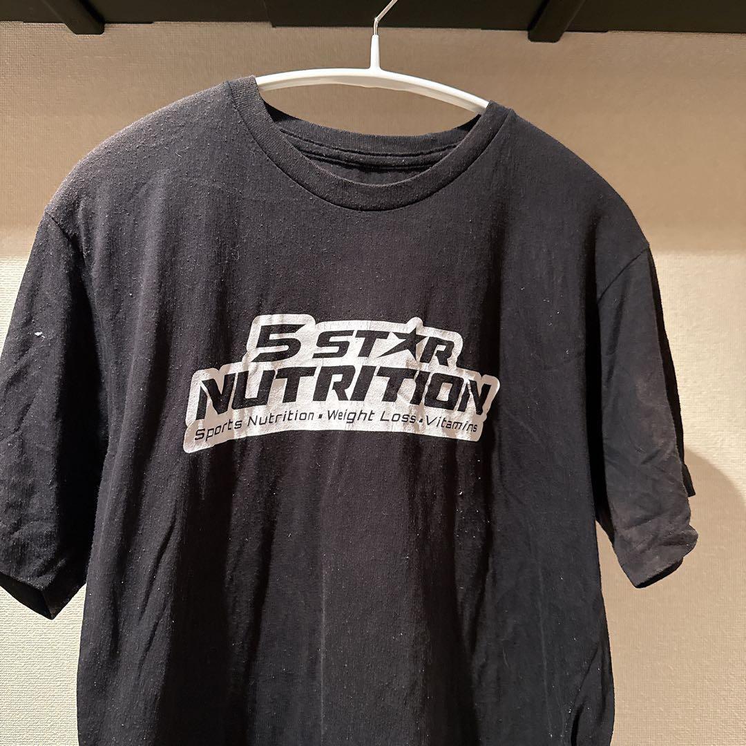 ✨ ファイブスターニュートリション Tシャツ クルーネック 半袖 L 黒 — image 4