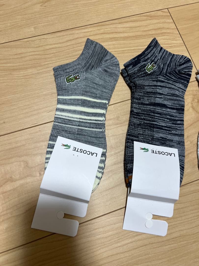 LACOSTE ラコステ メンズソックス 4足セット 25~27cm 一着限リ — image 2