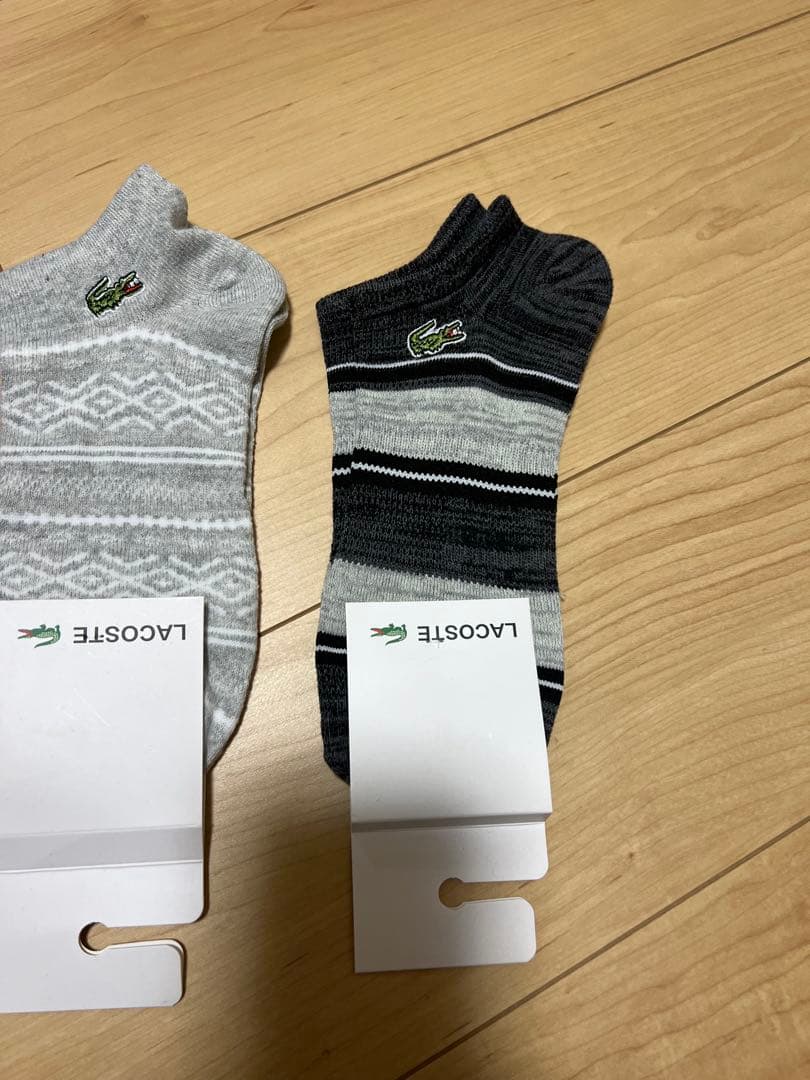 LACOSTE ラコステ メンズソックス 4足セット 25~27cm 一着限リ — image 5