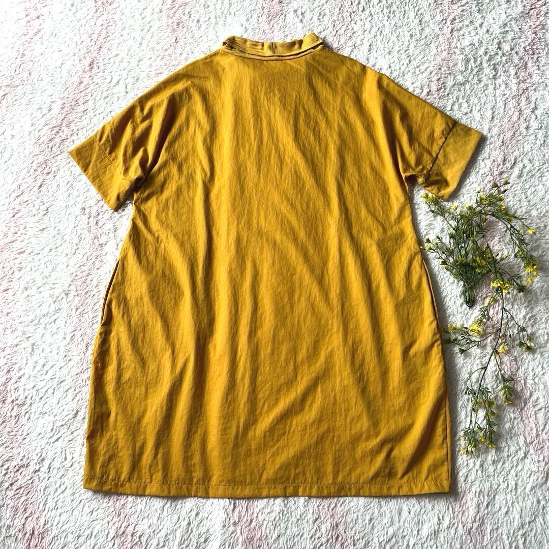 noa-ge☆異素材 オフタートルチュニックワンピース コクーン☆Fサイズ — image 2