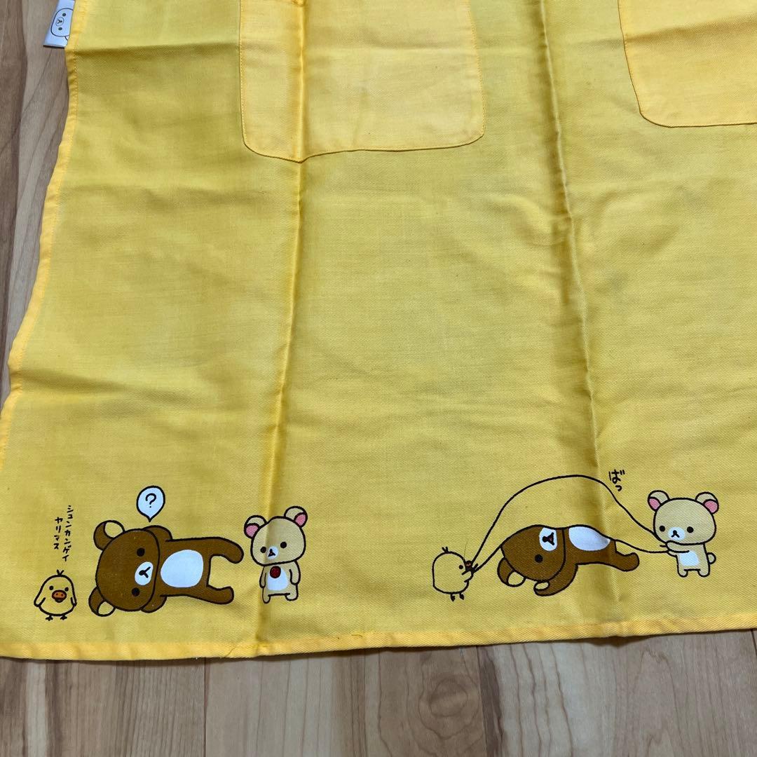 激レア 非売品 初期 リラックマ コリラックマ キイロイトリ エプロン — image 3